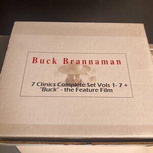 Buck Brannaman 7 Clinics Complete DVD Set Vols 1–7 + Buck Feature Film